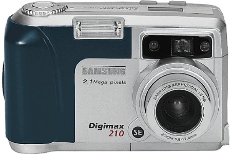 Digitalkamera Samsung Digimax 210SE [Foto: Samsung]