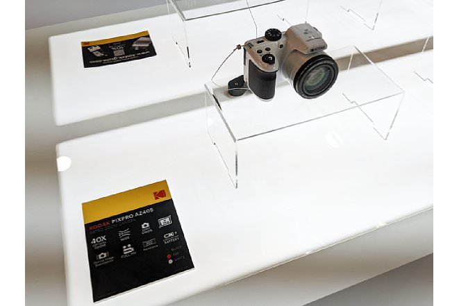 Bild Präsentation der Kodak PixPro AZ405 Kamera auf der IFA 2022. [Foto: MediaNord]
