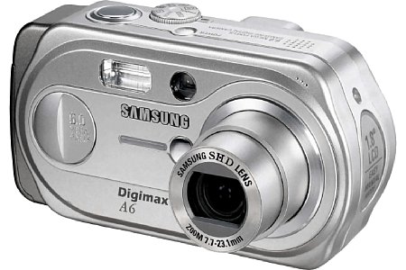 Digitalkamera Samsung Digimax A6 [Foto: Samsung Camera Deutschland]