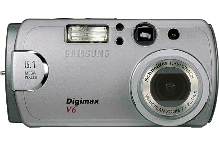 Digitalkamera Samsung Digimax V6 [Foto: Samsung Camera Deutschland]