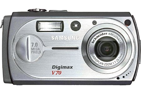 Digitalkamera Samsung Digimax V70 [Foto: Samsung Camera Deutschland]