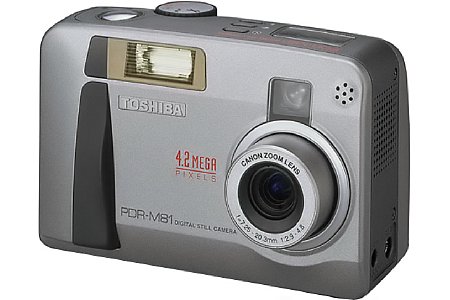 Digitalkamera Toshiba PDR-M81 [Foto: Toshiba]