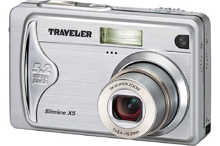Digitalkamera Traveler Slimline X5 [Foto: Traveler]