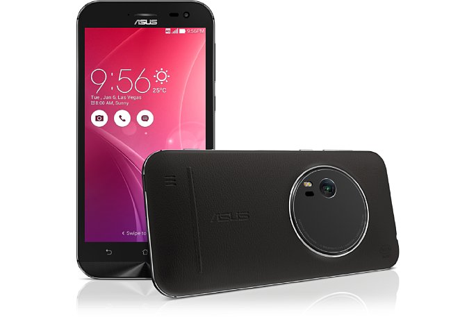Bild Das Asus ZenFone Zoom ist das erste flache Smartphone mit optischem Zoom. [Foto: Asus]