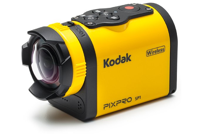 Bild Das Gehäuse der Kodak Pixpro SP1 Action Cam ist standardmäßig wasserdicht bis 10 Meter Wassertiefe. Ein separates Schutzgehäuse ist nicht nötig. [Foto: JK Imaging]