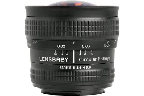 Bild Das Lensbaby Circular Fisheye nutzt eine extrem kurze Brennweite von 5,8 Milllimetern. [Foto: Lensbaby]
