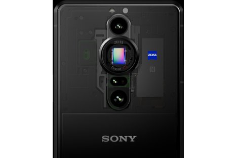 Bild Die Hauptkamera des Sony Xperia Pro-I besitzt einen großen 1"-Sensor mit einem Pixelpitch von 2,4 µm. [Foto: Sony]
