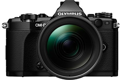 Bild Die Olympus OM-D E-M5 Mark II soll nicht nur in Silber-Schwarz, sondern auch in Schwarz erhältlich sein. [Foto: Olympus]