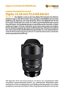 Sigma 14-24 mm F2.8 DG DN Art mit Sony Alpha 7R III Labortest, Seite 1 [Foto: MediaNord]
