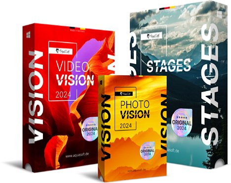Bild Aquasoft Photo Vision, Video Vision und Stages 2024. [Foto: Aquasoft]