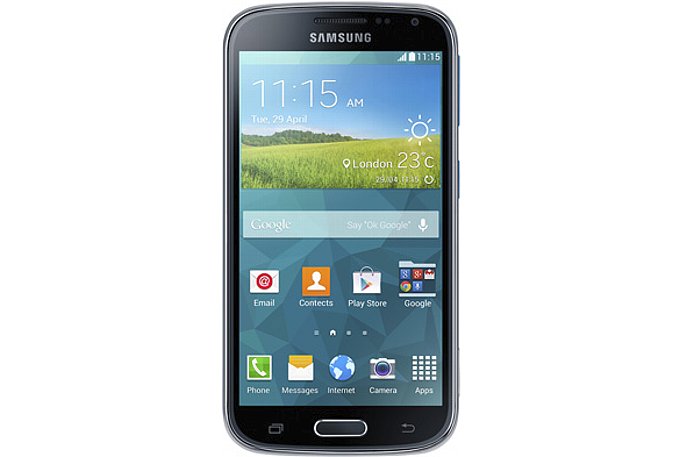 Bild Der Bildschirm des Samsung Galaxy K Zoom misst 4,8 Zoll (12,2 Zentimeter) in der Diagonale. [Foto: Samsung]