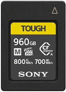 Bild Sony CFexpress Typ A Karte CEA-960T. [Foto: Sony]