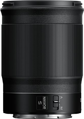 Bild Das Nikon Z 85 mm 1:1,8 S besitzt einen mit knapp fünf Zentimetern sehr breiten Multifunktionsring sowie einen AF-MF-Schalter. [Foto: Nikon]