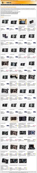 Bild In der Entwicklung bei digitalkamera.de befinden sich Gebraucht-Kauf-Übersichtsseiten, auf denen die Angebote zahlreicher Händler zusammengefasst sind. [Foto: MediaNord]