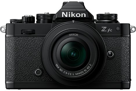 Bild Die Nikon Z fc ist nun auch in elegantem Schwarz erhältlich, allerdings nur exklusiv im Nikon-Store. [Foto: Nikon]