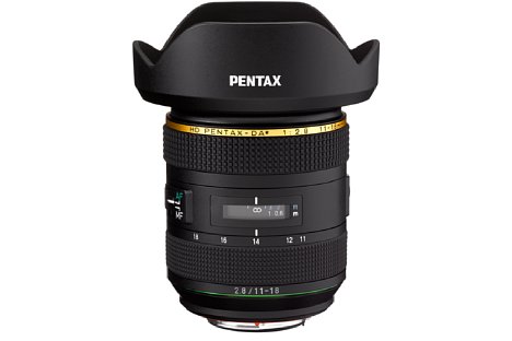 Bild Im Sommer 2018 soll das Pentax HD DA* 11-18mm F2.8 auf den Markt kommen. [Foto: Pentax]