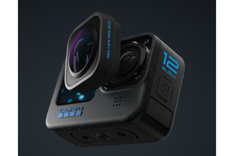 Bild GoPro Hero12 Black mit Max Lens Mod 2.0. [Foto: GoPro]