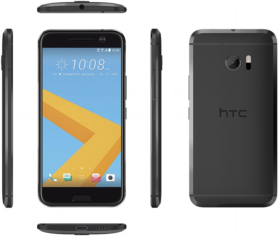 Bild Das Design des HTC 10 ist den Vorgängermodellen sehr ähnlich. [Foto: HTC]
