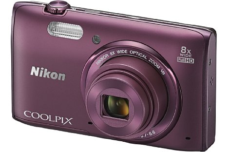 Bild Die Nikon Coolpix S5300 soll es nicht nur in Aubergine geben... [Foto: Nikon]