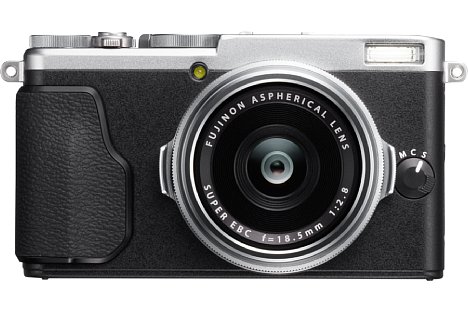 Bild Die Fujifilm X70 gibt es nicht nur in Schwarz, sondern auch in Silber. [Foto: Fujifilm]