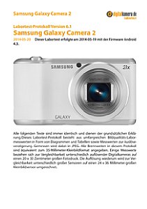 Samsung Galaxy Camera 2 Labortest, Seite 1 [Foto: MediaNord]