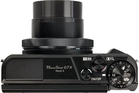 Bild Unter dem Programmwählrad der Canon PowerShot G7 X Mark II sitzt das Belichtungskorrekturrad. Sinnvollerweise wirkt es nicht in der Vollautomatik, sondern nur in den Kreativprogrammen. [Foto: MediaNord]