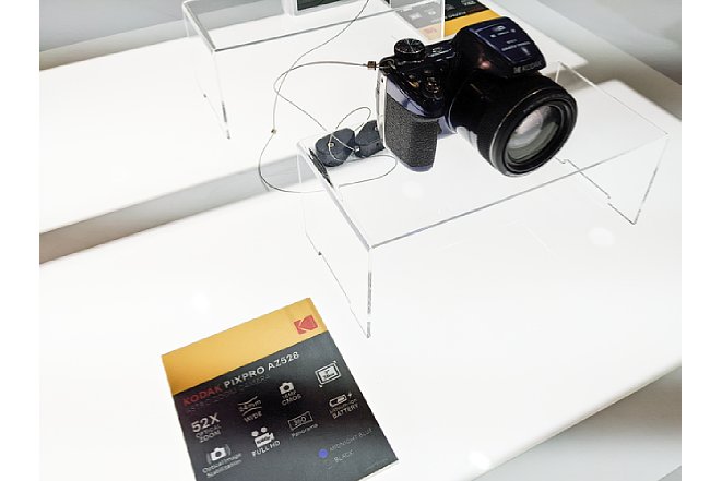 Bild Präsentation der Kodak PixPro AZ528 Astro Zoom Kamera auf der IFA 2022. [Foto: MediaNord]