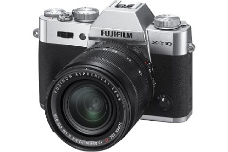 Bild Die Fujifilm X-T10 bietet als preisgünstiges Schwestermodell der X-T1 viel Ausstattung für den Preis. Mit 700 statt 1.200 Euro kostet die X-T10 satte 500 Euro weniger. [Foto: Fujifilm]