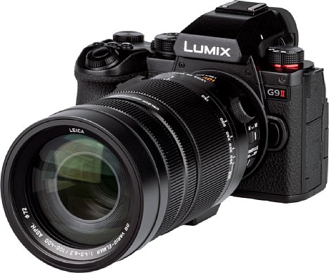 Bild Panasonic Lumix G9 II mit Leica DG 100-400 mm. [Foto: MediaNord]