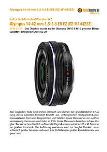 Olympus 14-42 mm 3.5-5.6 ED EZ (EZ-M1442EZ) mit OM-D E-M10 Labortest, Seite 1 [Foto: MediaNord]