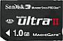 SanDisk MS PRO Duo ULTRA II 1 GByte