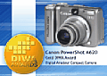 DIWA Gold Award Canon PowerShot A620 [Foto: DIWA]