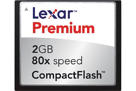 Lexar CompactFlash™ Card 2GByte 80x Speed [Foto: Lexar]
