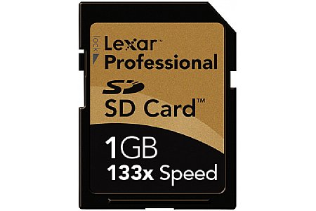 Lexar SecureDigital Professional 133x 1 GByte [Foto: Lexar]