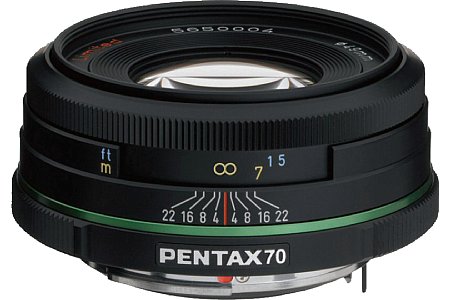 PENTAX DA 70mm F2.4 Limited Super Multi Coated [Foto: Pentax International]