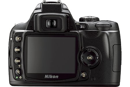 Nikon D40 Front schwarz [Foto: Nikon Corp.]