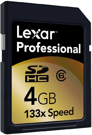 Bild Lexar SDHC Pro 4GB [Foto: Lexar]