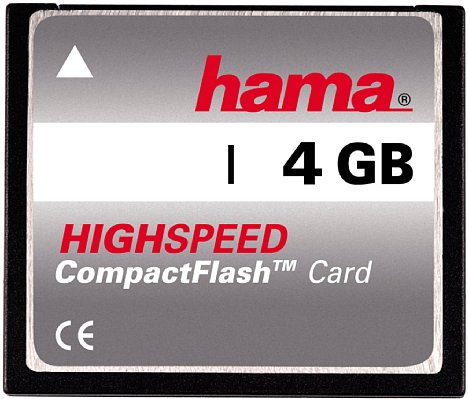 Bild hama 4 GB CompactFlash Speicherkarte [Foto: Hama]