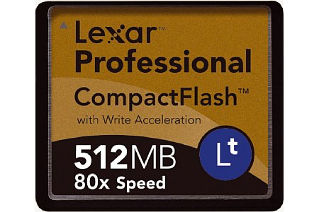 Lexar CF 80x LockTight 512 MByte [Foto: Lexar]