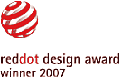 Logo red dot design award winner 2007 [Foto: Design Zentrum Nordrhein Westfalen]