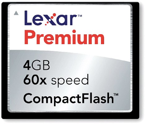 Bild Lexar CF-Karte Premium 4GByte [Foto: Lexar]