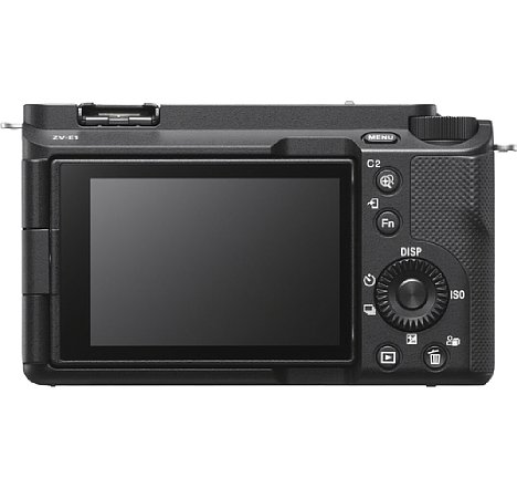 Bild Mit 12,1 x 7,2 cm und betriebsbereit nur 483 Gramm ist die Sony ZV-E1 die kompakteste und leichteste Vollformat-Vlogging-Kamera. [Foto: Sony]