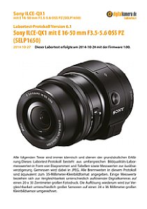 Sony ILCE-QX1 mit E 16-50 mm 3.5-5.6 OSS PZ (SEL-P1650) Labortest, Seite 1 [Foto: MediaNord]