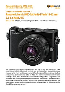 Panasonic Lumix DMC-GM5 mit G Vario 12-32 mm 3.5-5.6 Asph. OIS Labortest, Seite 1 [Foto: MediaNord]