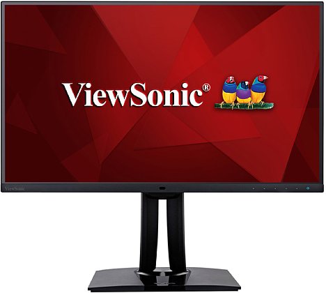 Bild Trotz 27" (67 cm) ist der ViewSonic VP2785-2K dank des rahmenloses Designs für jeden Schreibtisch geeignet. [Foto: Viewsonic]