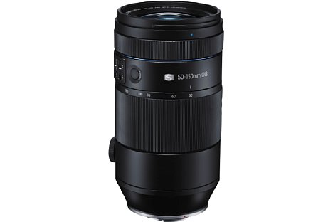 Bild Das Samsung NX Lens 50-150 mm 2.8 S ED OIS verfügt über Innenzoom und -fokus, ist hochwertig verarbeitet und gegen Staub und Spritzwasser abgedichtet. [Foto: Samsung]