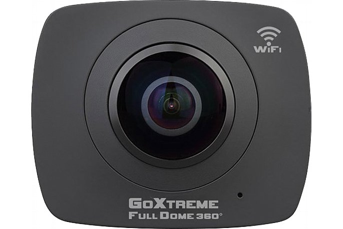 Bild Alternativ kann bei der GoXtreme Full Dome 360° auch nur ein Objektiv genutzt werden, um "normale" Frontperspektive-Videos mit extremem 220-Grad-Bildwinkel zu machen. [Foto: GoXtreme]