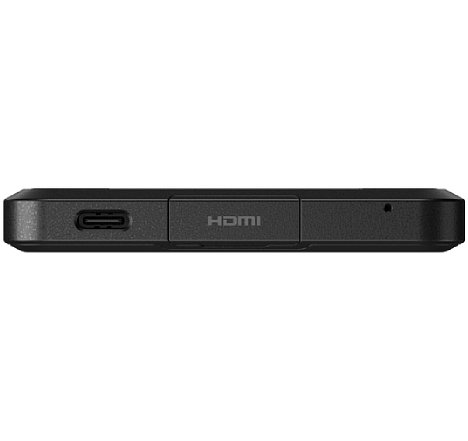 Bild Als einziges Smartphone besitzt das Sony Xperia Pro neben einem USB-C-Anschluss auch einen HDMI-Eingang. [Foto: Sony]