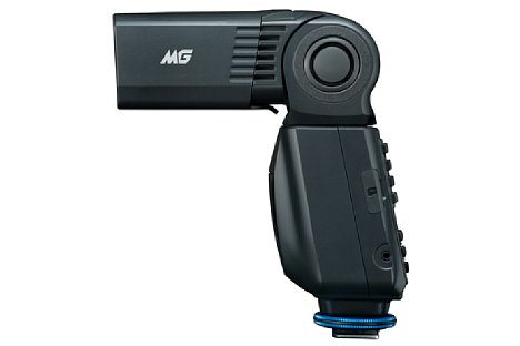 Bild Trotz der umfangreichen Funktionen wirkt das MG80 Pro recht schlank. [Foto: Nissin]