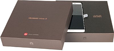 Huawei Mate 9 in edler Verpackung. [MediaNord]